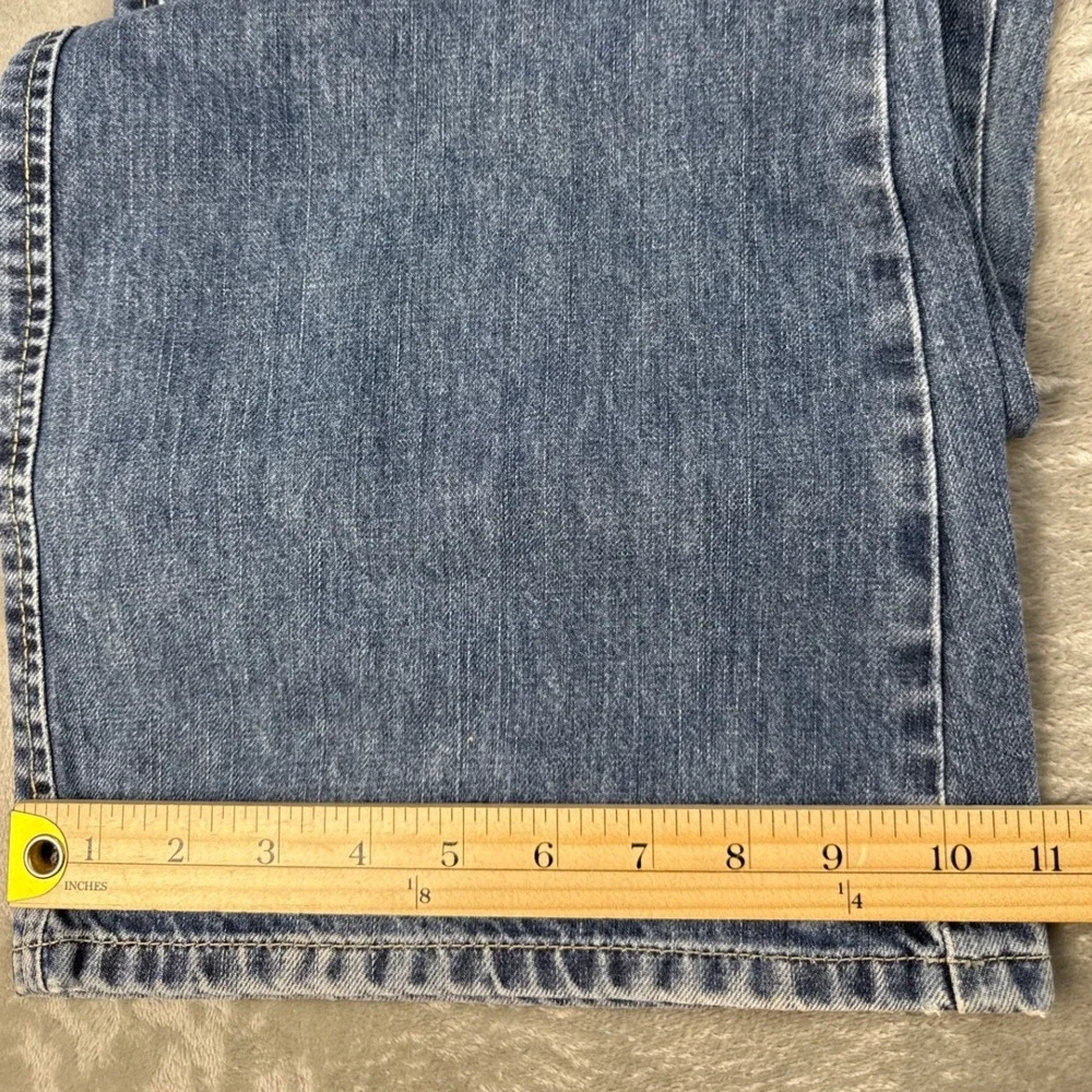Guess Jeans Mens 36 Medium Wash Wide Leg Baggy Utility Denim NEW